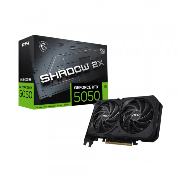Card màn hình MSI GeForce RTX 5050 8G SHADOW 2X OC GDDR6