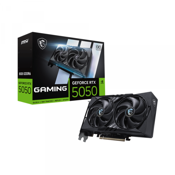 Card màn hình MSI GeForce RTX 5050 8G GAMING OC 8GB GDDR6