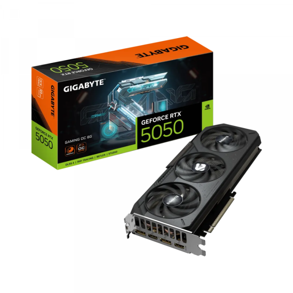 Card màn hình GIGABYTE GeForce RTX 5050 GAMING OC 8GB GDDR6