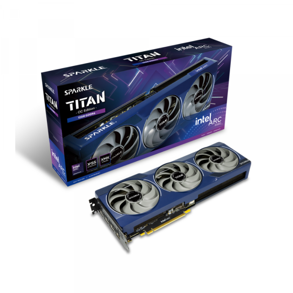 Card màn hình SPARKLE Intel Arc B580 TITAN OC 12GB GDDR6