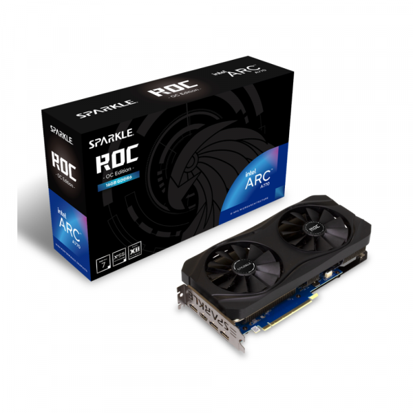Card màn hình SPARKLE Intel Arc A770 ROC OC Edition 16GB GDDR6