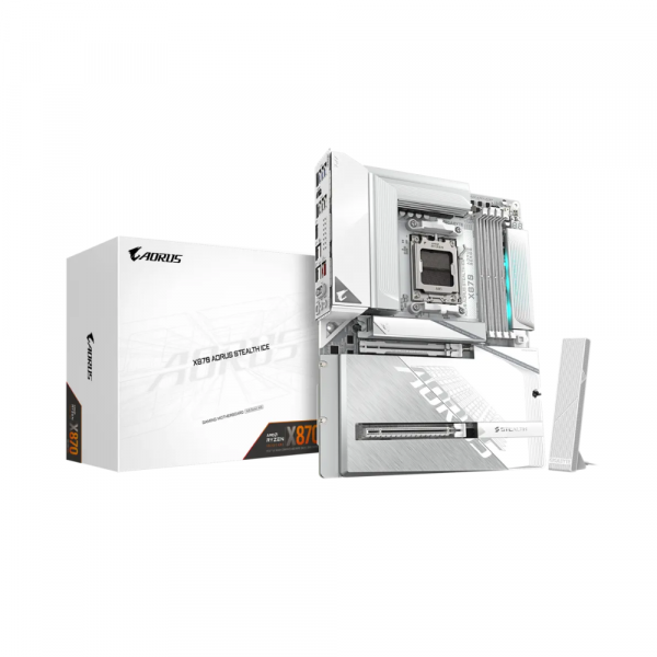 Mainboard Gigabyte X870 AORUS STEALTH ICE DDR5