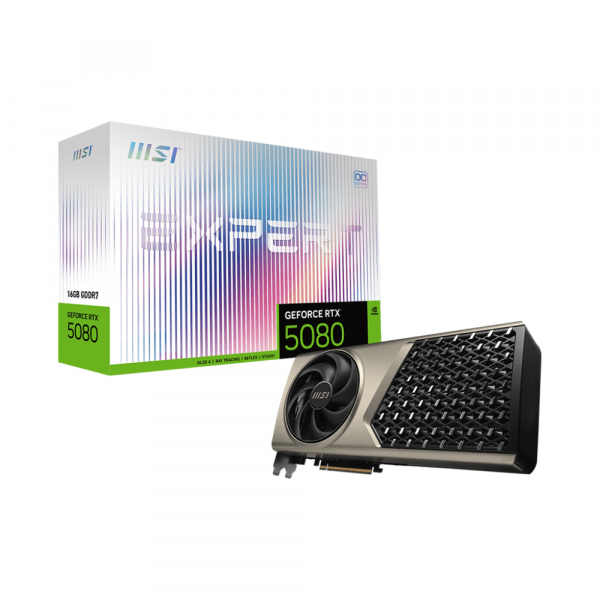Card màn hình MSI GeForce RTX 5080 16GB GDDR7 EXPERT OC Edition