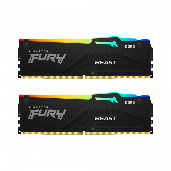 RAM DDR5 Kingston FURY Beast KF556C40BB2AK2-64 64GB (2x32GB) 5600MHz CL40 EXPO XMP