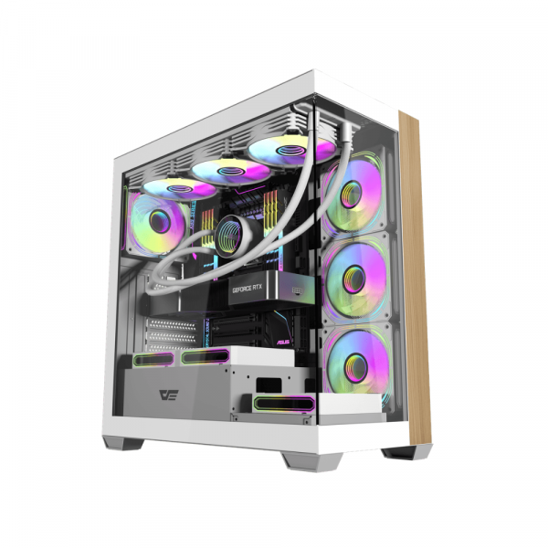 Vỏ Case DarkFlash DS900W ATX White