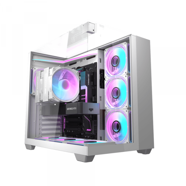Vỏ Case DarkFlash TH285 ATX White