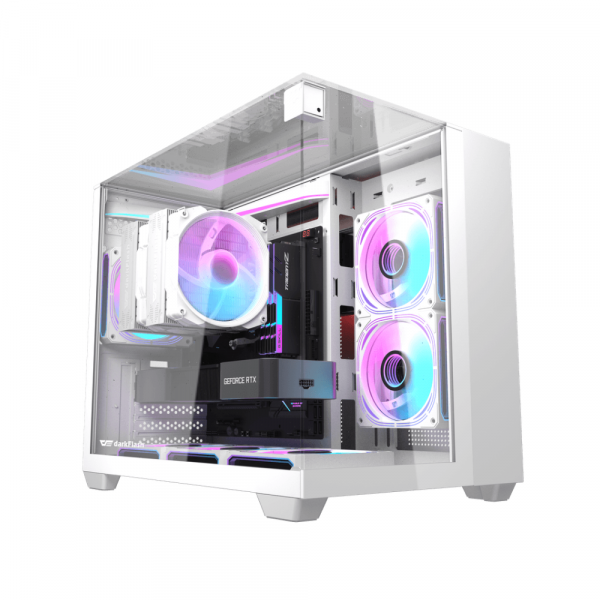 Vỏ Case DarkFlash TH285M M-ATX White
