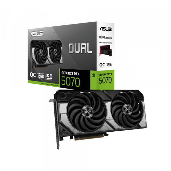 Card màn hình ASUS Dual GeForce RTX 5070 OC Edition 12GB GDDR7