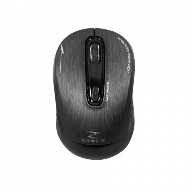 Chuột không dây Zadez M-325B 1600 DPI Xám