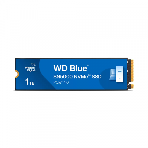 Ổ cứng SSD WD Blue SN5000 1TB NVMe PCIe Gen4 x4 M.2 2280 WDS100T4B0E