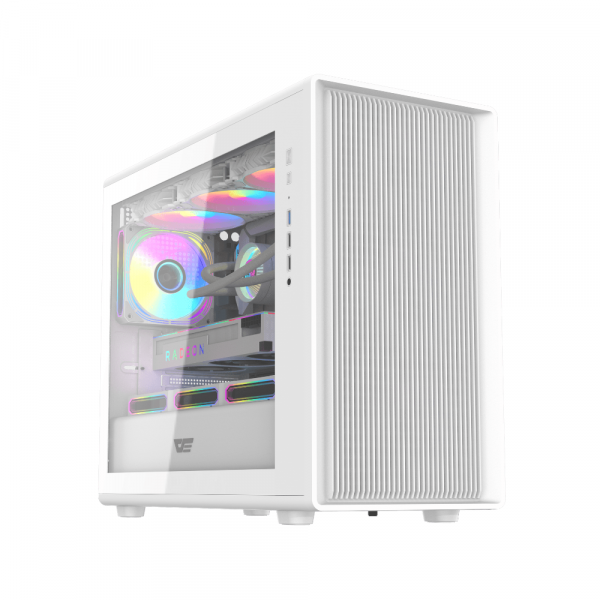 Vỏ Case darkFlash DB460M M-ATX White