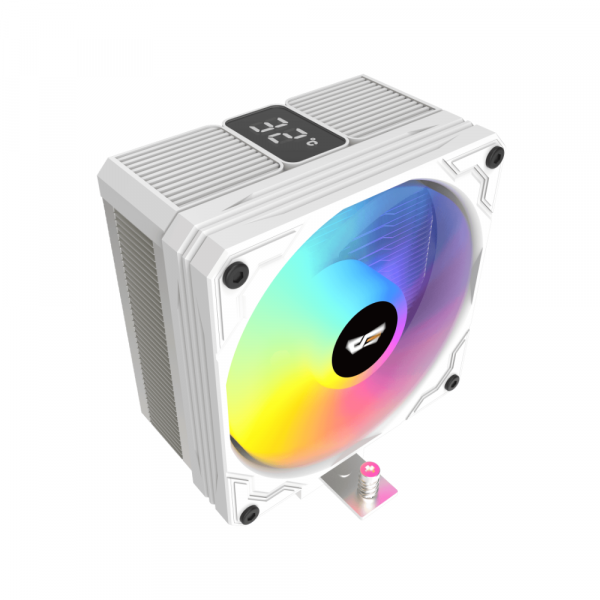 Tản nhiệt Khí DarkFlash M400 Digital Display ARGB White