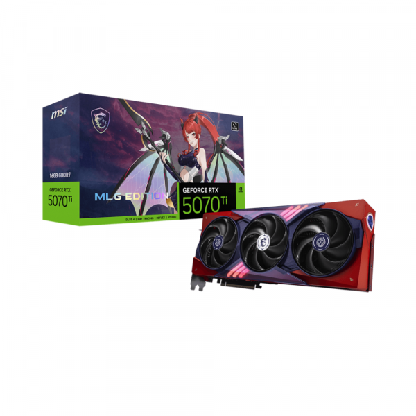 Card màn hình MSI GeForce RTX 5070 Ti 16GB GDDR7 MLG Edition