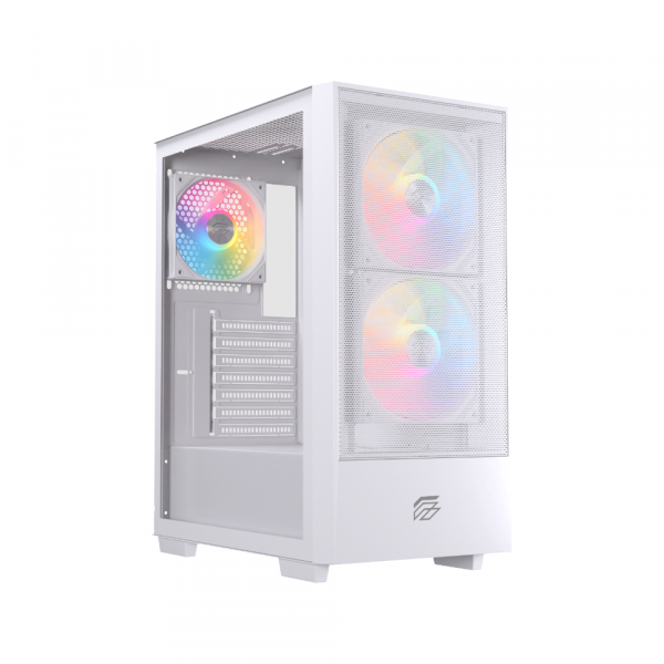 Vỏ Case EINAREX P100 RGB White ATX