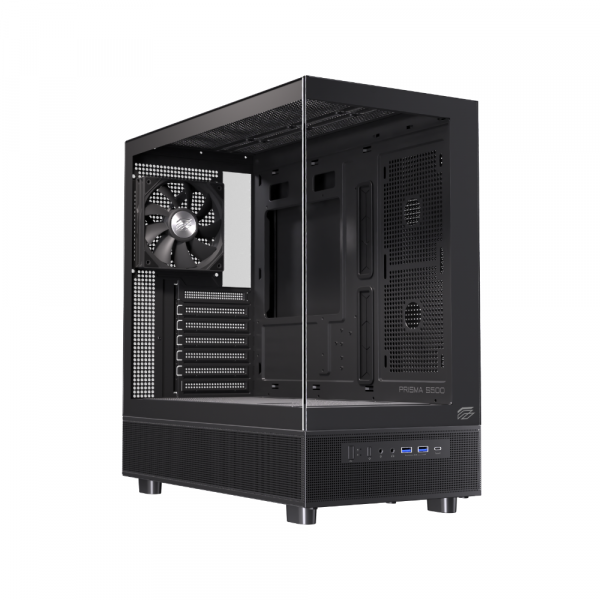 Vỏ Case EINAREX Prisma S500 CORE Black ATX