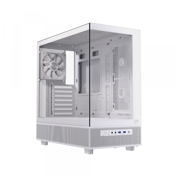 Vỏ Case EINAREX Prisma S500 CORE White ATX