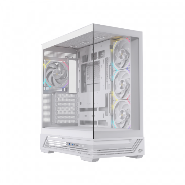 Vỏ Case Einarex Prisma S800 RGB White ATX