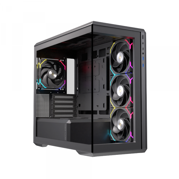 Vỏ Case Einarex ZM800 RGB Black mATX