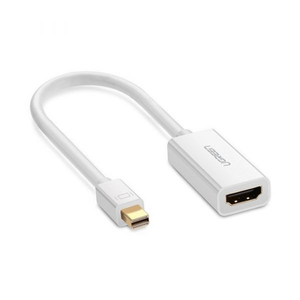 Cáp chuyển đổi Mini DisplayPort sang HDMI Ugreen 10460 1080p Màu Trắng