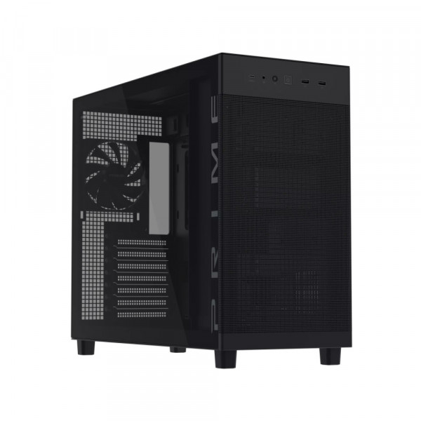 Vỏ Case ASUS Prime AP303 Tempered Glass Panel ATX Mid Tower Black
