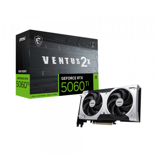 Card màn hình MSI GeForce RTX 5060 Ti 8GB GDDR7 VENTUS 2X PLUS
