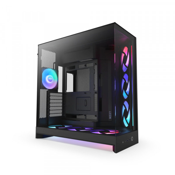 Vỏ Case NZXT H9 Flow RGB Plus ATX Mid Tower Black