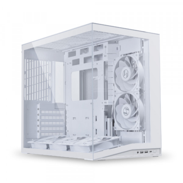 Vỏ Case Lian Li O11 Dynamic Mini V2 Flow ATX White
