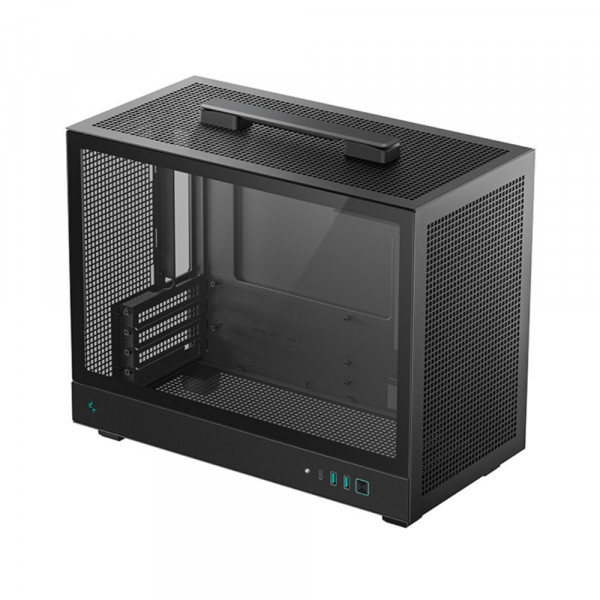 Vỏ Case DeepCool CH160 Plus mATX Black