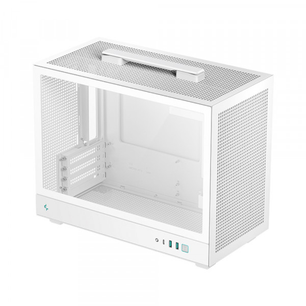 Vỏ Case DeepCool CH160 Plus mATX White