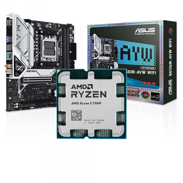 Combo Ryzen 5 7500F | ASUS B650M-AYW WIFI