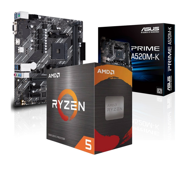 Combo Ryzen 5 5500 | ASUS Prime A520M-K