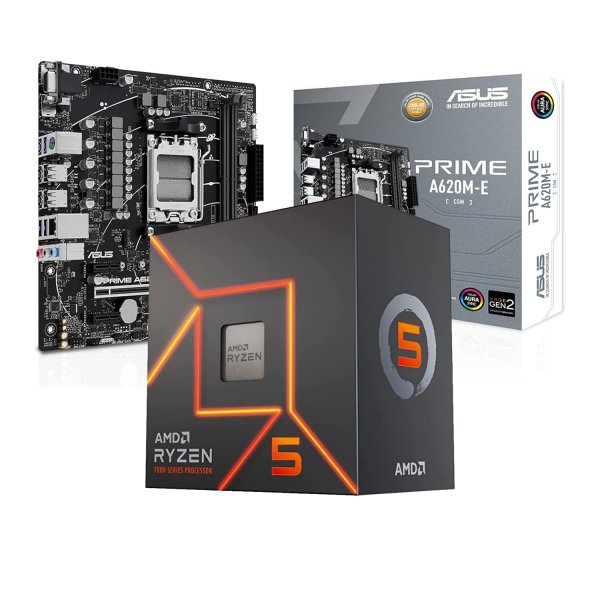 Combo Ryzen 5 7600 | ASUS Prime A620M-E