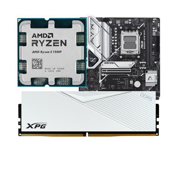 Combo Ryzen 5 7500F | ASUS B650M-AYW WIFI | Ram Adata 8GB DDR5 5200MHz