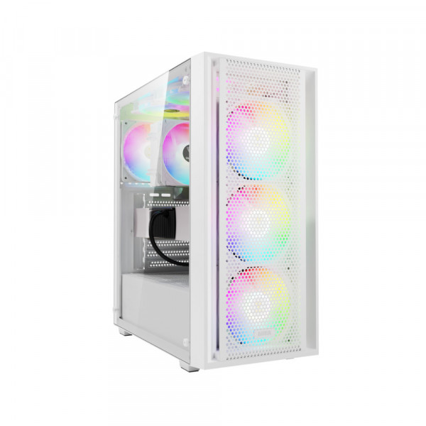 Vỏ Case Gamdias AURA GC2 ELITE WH ATX White