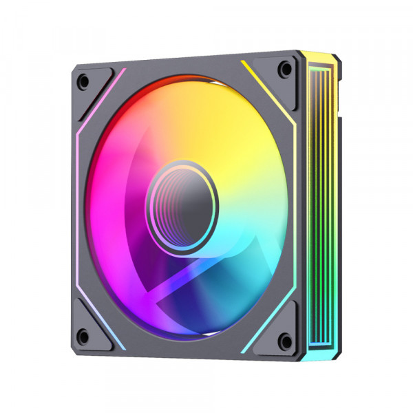 Fancase Magic Snowman F-121 Black Fixed RGB 120mm Molex 4Pin