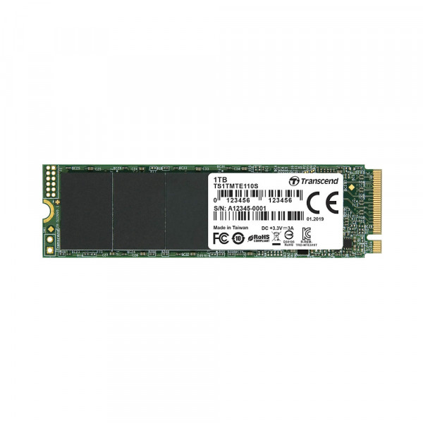 Ổ cứng SSD Transcend 110S 1TB NVMe PCIe Gen3x4 M.2 TS1TMTE110S