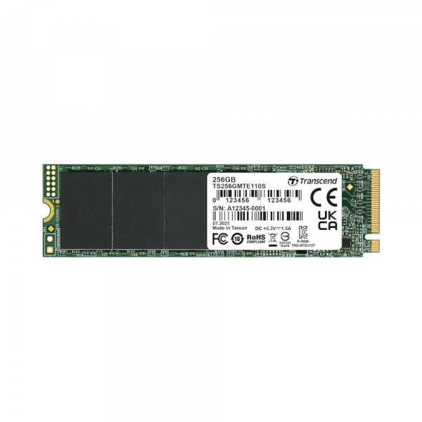 Ổ cứng SSD Transcend 110S 256GB NVMe PCIe Gen3x4 M.2 TS256GMTE110S