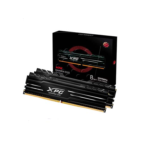 Ram Adata XPG Gammix D10 DDR4 16GB 3200Mhz (1*8GB) Black