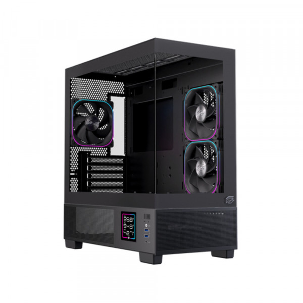 Vỏ Case Einarex SM501D RGB Black mATX