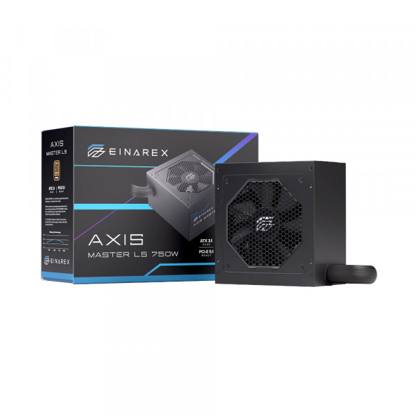 Nguồn máy tính Einarex AXIS MASTER L5 750W 80 Plus Bronze