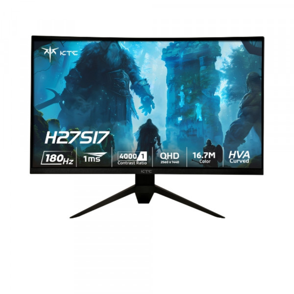 Màn hình Gaming KTC H27S17 27 inch 2K 180Hz 3ms HVA HDR400