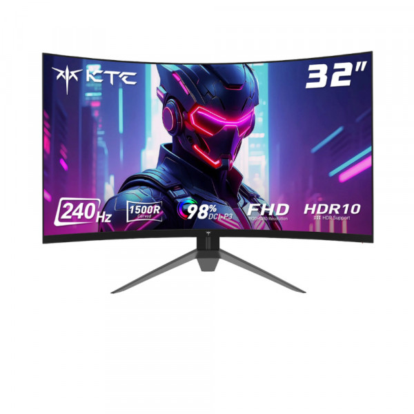 Màn hình Gaming KTC H32S17F 31.5 inch FHD 240Hz 3ms HVA Cong 1500R HDR10