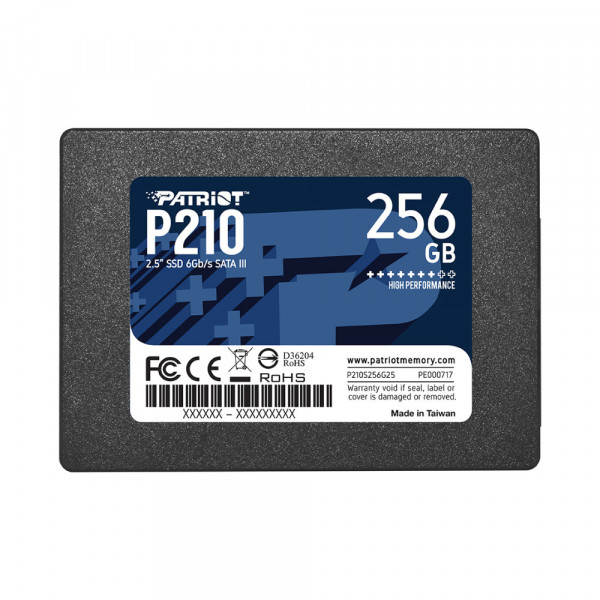Ổ cứng SSD Patriot P210 256GB SATA 3 2.5 inch P210S256G25