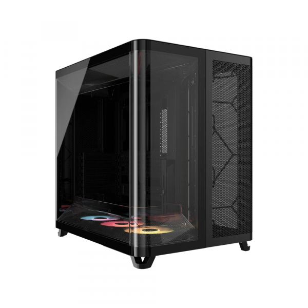 Vỏ Case Corsair AIR 5400 RS-R ARGB Mid-Tower Triple Chamber Black
