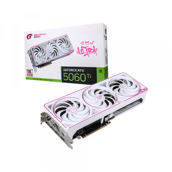 Card màn hình Colorful iGame GeForce RTX 5060 Ti Ultra W OC 16GB-V