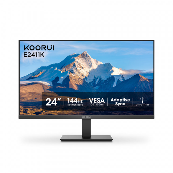 Màn hình Koorui E2411K 24 inch FHD 144Hz 1ms IPS Adaptive Sync