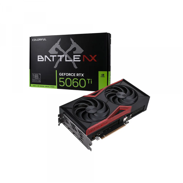 Card màn hình Colorful GeForce RTX 5060 Ti Battle AX DUO 16GB-V 16GB GDDR7