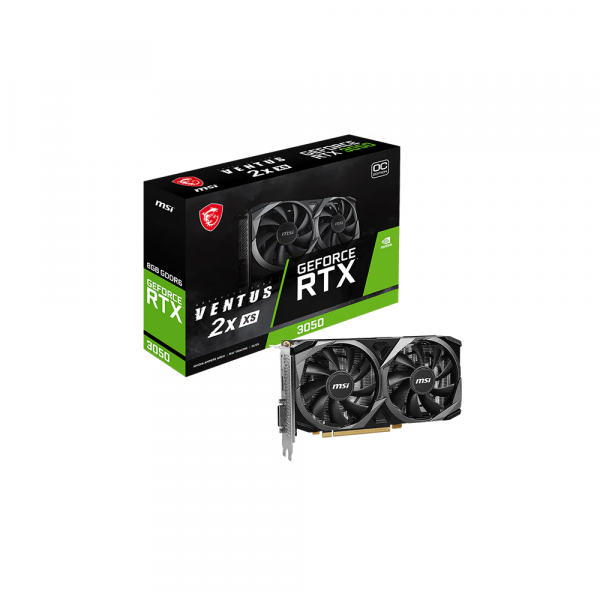 Card màn hình MSI GeForce RTX 3050 VENTUS 2X XS 8G OC Edition GDDR6