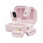 Micro không dây Hollyland Lark A1 Combo (Cloud Pink)