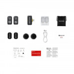 Micro không dây Hollyland Lark A1 Mini Duo Lightning Space Gray